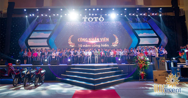 Tổ chức sự kiện - Lễ kỷ niệm 17 năm thành lập TOTO Việt Nam 9