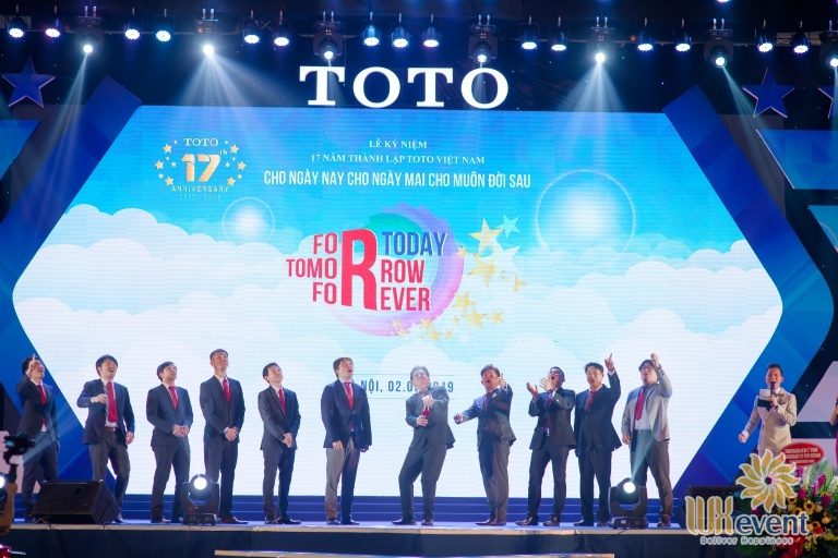 Tổ chức sự kiện - Lễ kỷ niệm 17 năm thành lập TOTO Việt Nam 5
