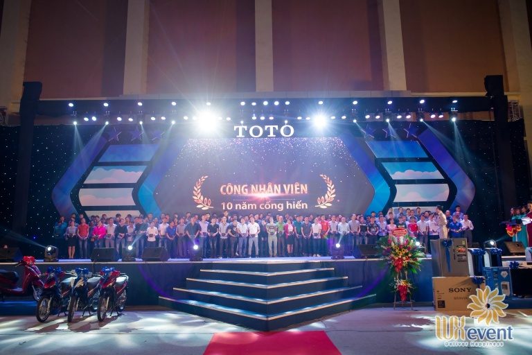 Tổ chức sự kiện – Lễ kỷ niệm 17 năm thành lập TOTO Việt Nam 002