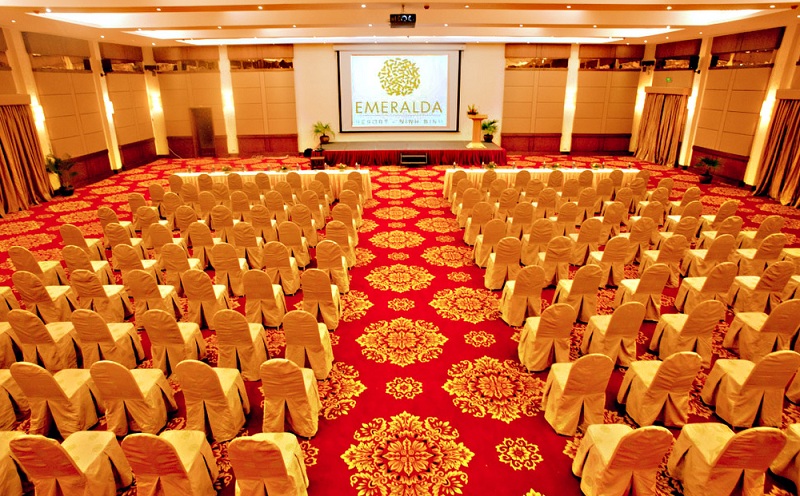 Phòng hội thảo resort tổ chức sự kiện Emeralda Ninh Bình