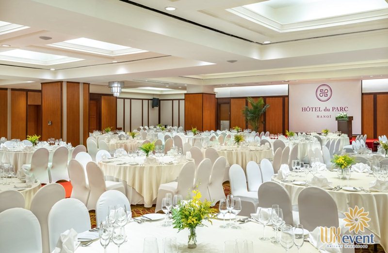 Địa điểm tổ chức sự kiện tiệc cuối năm Hotel du Parc Hanoi