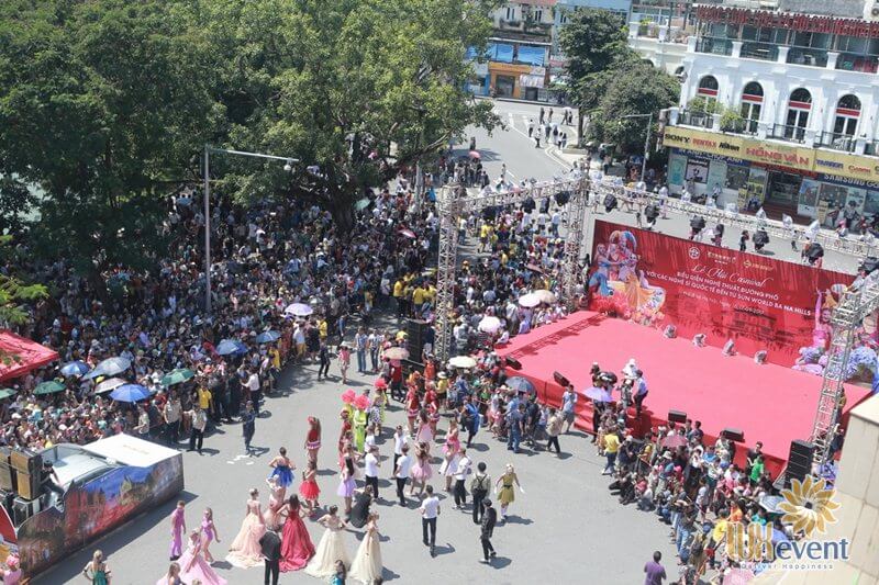 Địa điểm tổ chức sự kiện văn hóa biểu diễn nghệ thuật ngoài trời phố đi bộ Hồ Gươm