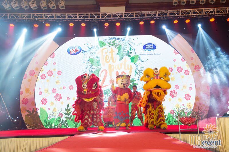 thiết bị sân khấu tổ chức tiệc tất niên cuối năm luxevent