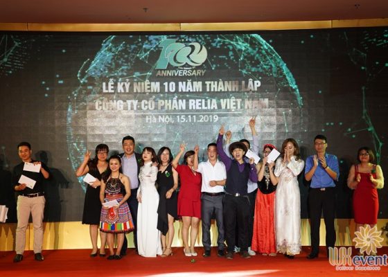 tổ chức lễ kỷ niệm 10 năm thành lập Relia Việt Nam 017