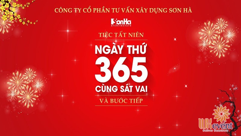 thư mời tiệc tất niên cuối năm