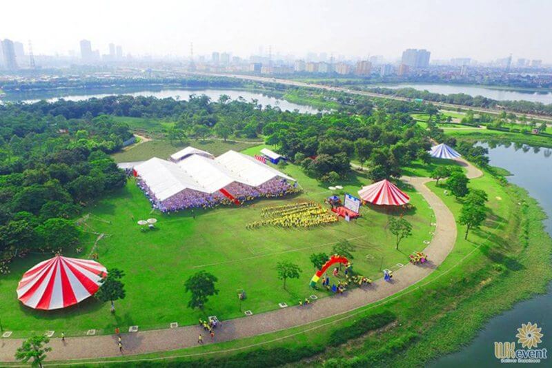 địa điểm tổ chức ngày hội gia đình Hà Nội công viên yên sở
