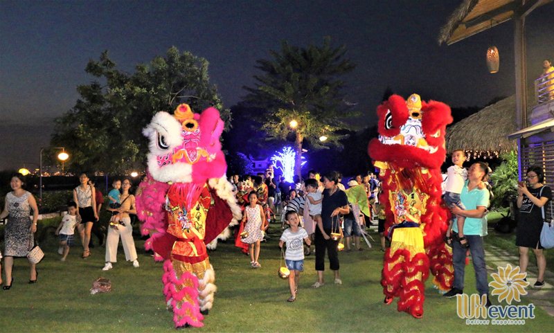 thuê múa lân rằm trung thu