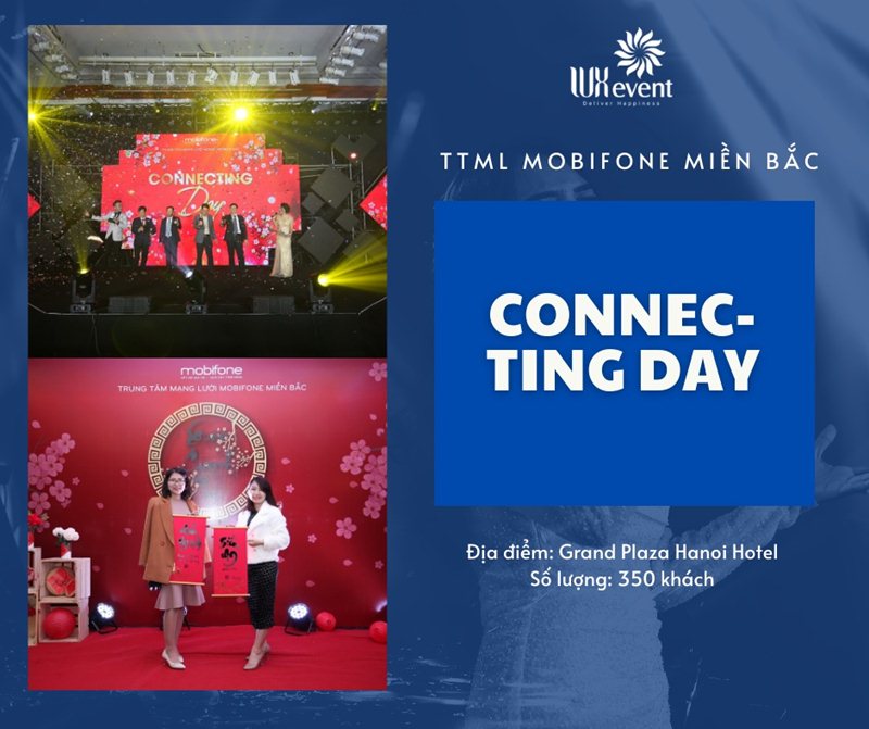 sự kiện year end party Mobifone - Connecting day