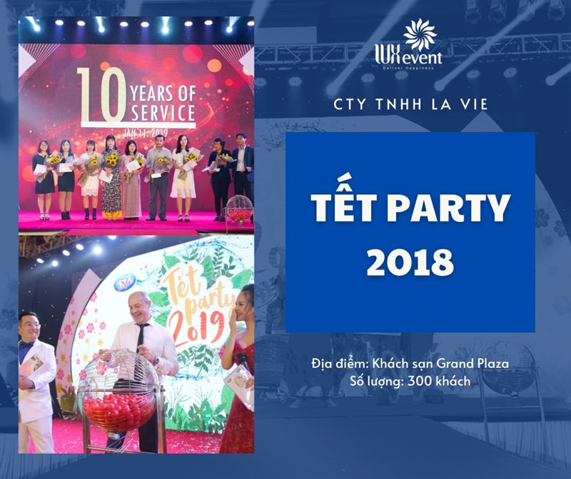 sự kiện year end party ấn tượng La Vie Tết Party