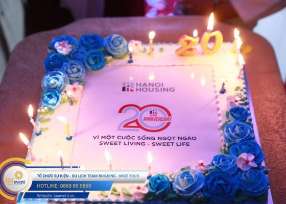 tổ chức lễ kỷ niệm 20 năm thành lập Hanoi Housing 008