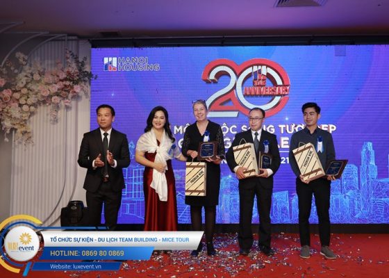 tổ chức lễ kỷ niệm 20 năm thành lập Hanoi Housing 020