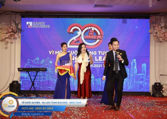 tổ chức lễ kỷ niệm 20 năm thành lập Hanoi Housing 026