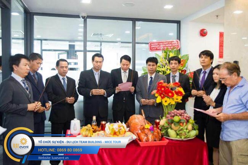dịch vụ lễ cúng khai trương công ty
