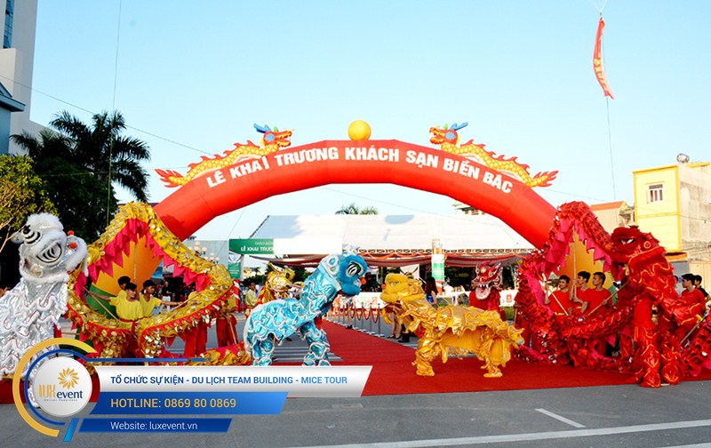 dịch vụ tổ chức lễ khai trương khách sạn trọn gói
