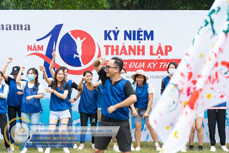 tổ chức team building amazing race tại Hà Nội