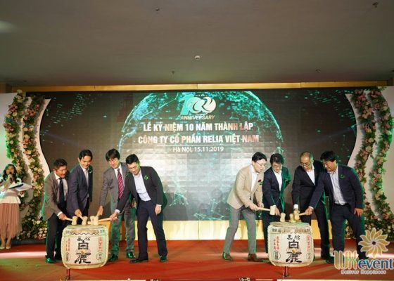 tổ chức lễ kỷ niệm 10 năm thành lập Relia Việt Nam 013