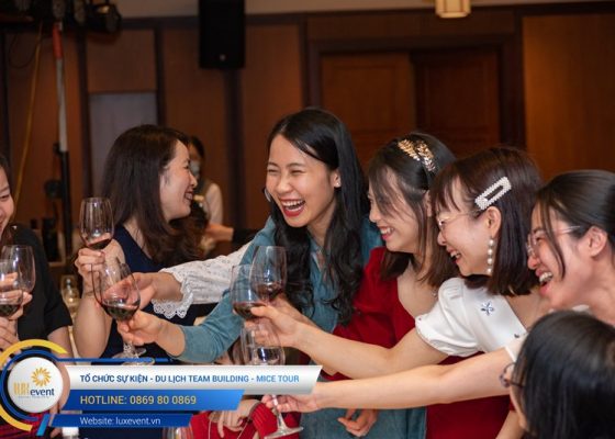 tổ chức gala dinner cuối năm - Đại học Y Hà Nội 013