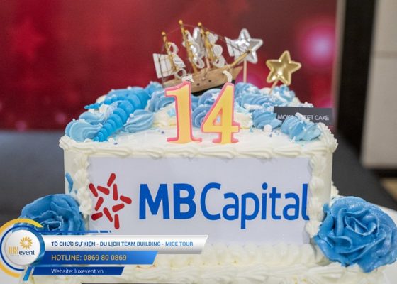 tổ chức lễ kỷ niệm 14 năm thành lập MB Capital 018